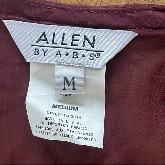 NWT Allen by ABS Sheer top size M - Picture 10 of 12